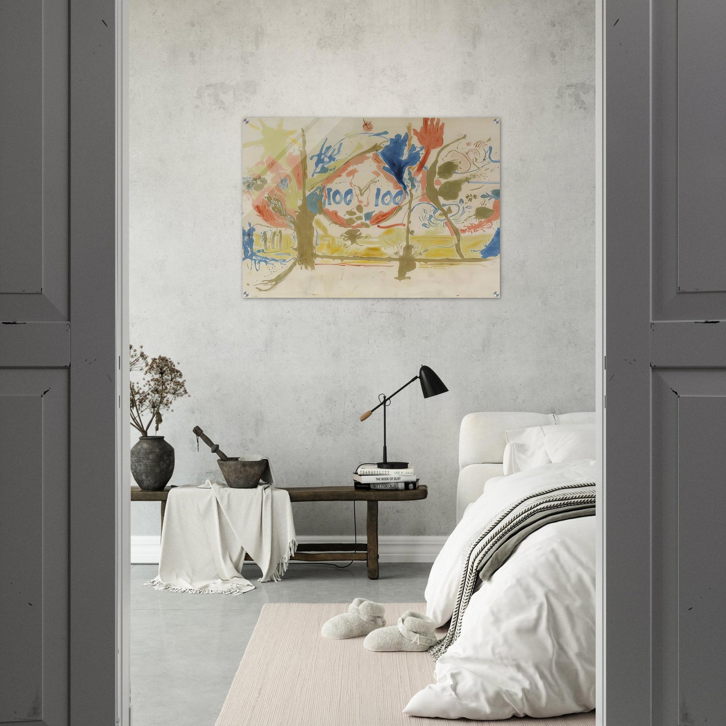 Eden, 1956- - Helen Frankenthaler Acrylic Print - 70x100 cm / 28x40″ inches | Helen Frankenthaler Wall Art | Helen Frankenthaler Prints