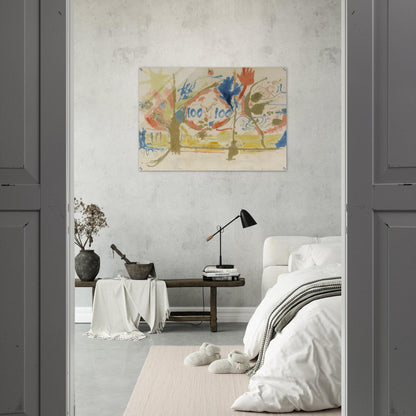 Eden, 1956- - Helen Frankenthaler Acrylic Print - 70x100 cm / 28x40″ inches | Helen Frankenthaler Wall Art | Helen Frankenthaler Prints