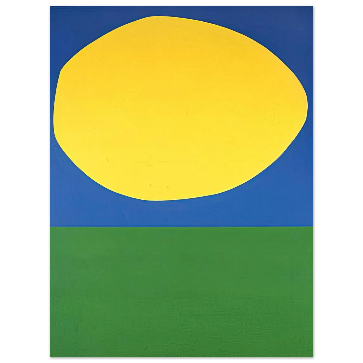 Ellsworth Kelly - High Yellow  75x100 cm / 30x40inches Fine Art Poster