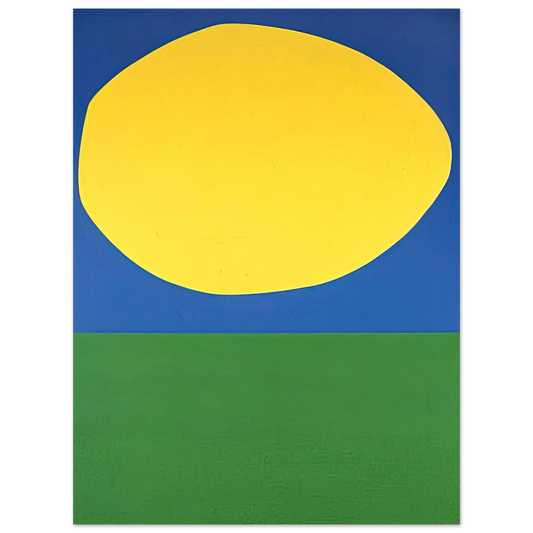 Ellsworth Kelly - High Yellow  75x100 cm / 30x40inches Fine Art Poster