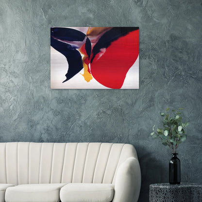 Untitled - Color Field Painting, Lyrical Abstraction - Paul Jenkins Brushed Aluminum Print - 70x100 cm / 28x40 inches | Paul Jenkins Aluminum Print | Paul Jenkins Prints
