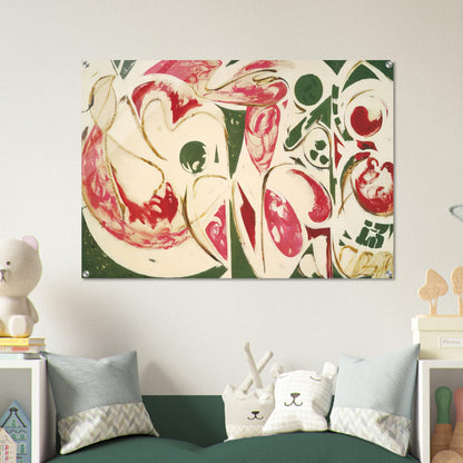 The Sun Woman II - Lee Krasner Acrylic Print - 70x100 cm / 28x40″ inches | Lee Krasner Wall Art | Lee Krasner Prints