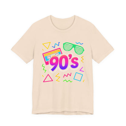 Musique old school des années 90 - ambiance arcade Classique années 90 Rétro Vintage. Années 1990 Les années 90 J'adore les années 90 T-Shirt