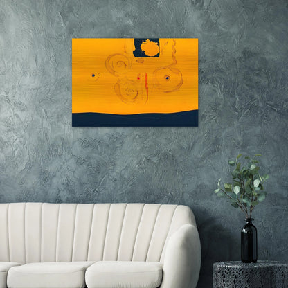Plaza Real - 1988 - Helen Frankenthaler Brushed Aluminum Print - 70x100 cm / 28x40 inches | Helen Frankenthaler Aluminum Print | Helen Frankenthaler Prints