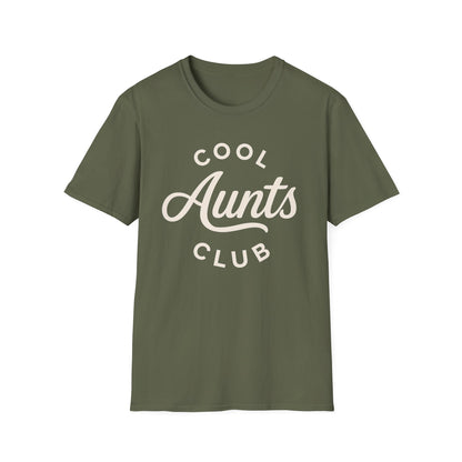 T-shirt du Cool Aunts Club, T-shirt rigolo pour tante, T-shirt graphique "Meilleure tante jamais", T-shirt mignon et impertinent pour la famille