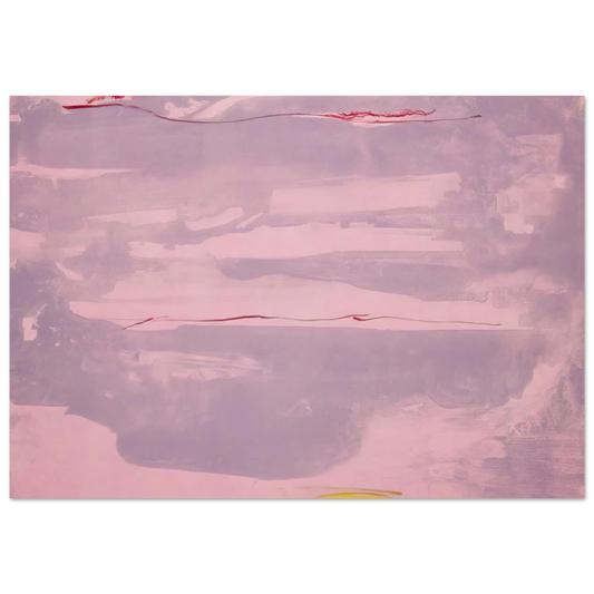 Helen Frankenthaler - Dream Walk - 1977 Wall art - 13x18 cm / 5x7 inches - Fine Art Poster-canvas - -