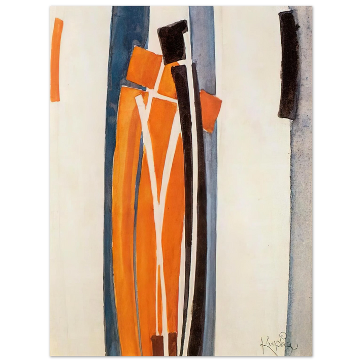Frantisek Kupka - Drawings of curves  75x100 cm / 30x40inches Fine Art Poster