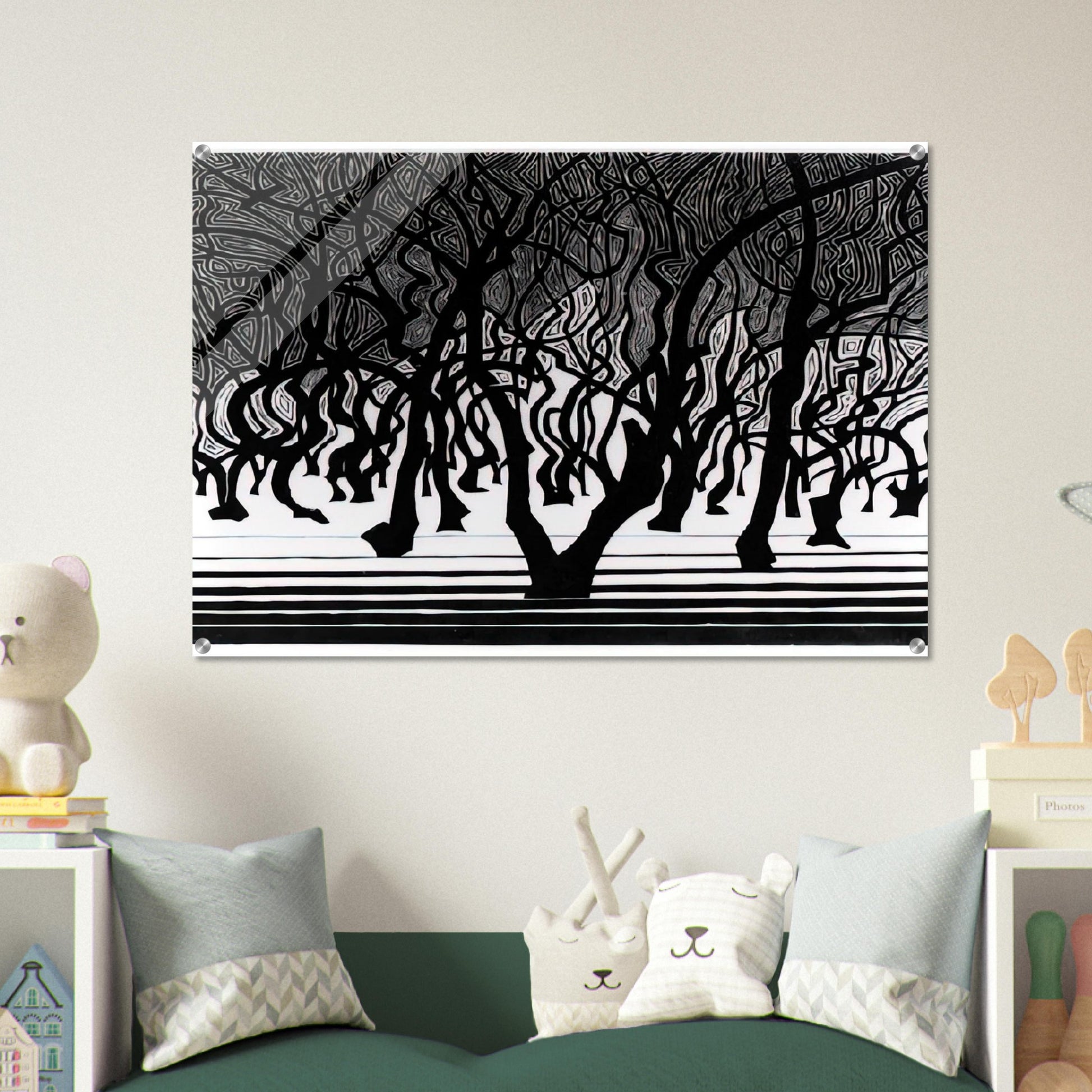 ESCHER (9) - MC Escher Acrylic Print - 70x100 cm / 28x40″ inches | MC Escher Wall Art | MC Escher Prints