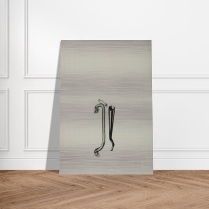 TOOL BOX 7 1966 - Jim Dine Brushed Aluminum Print - 70x100 cm / 28x40 inches | Jim Dine Aluminum Print | Jim Dine Prints