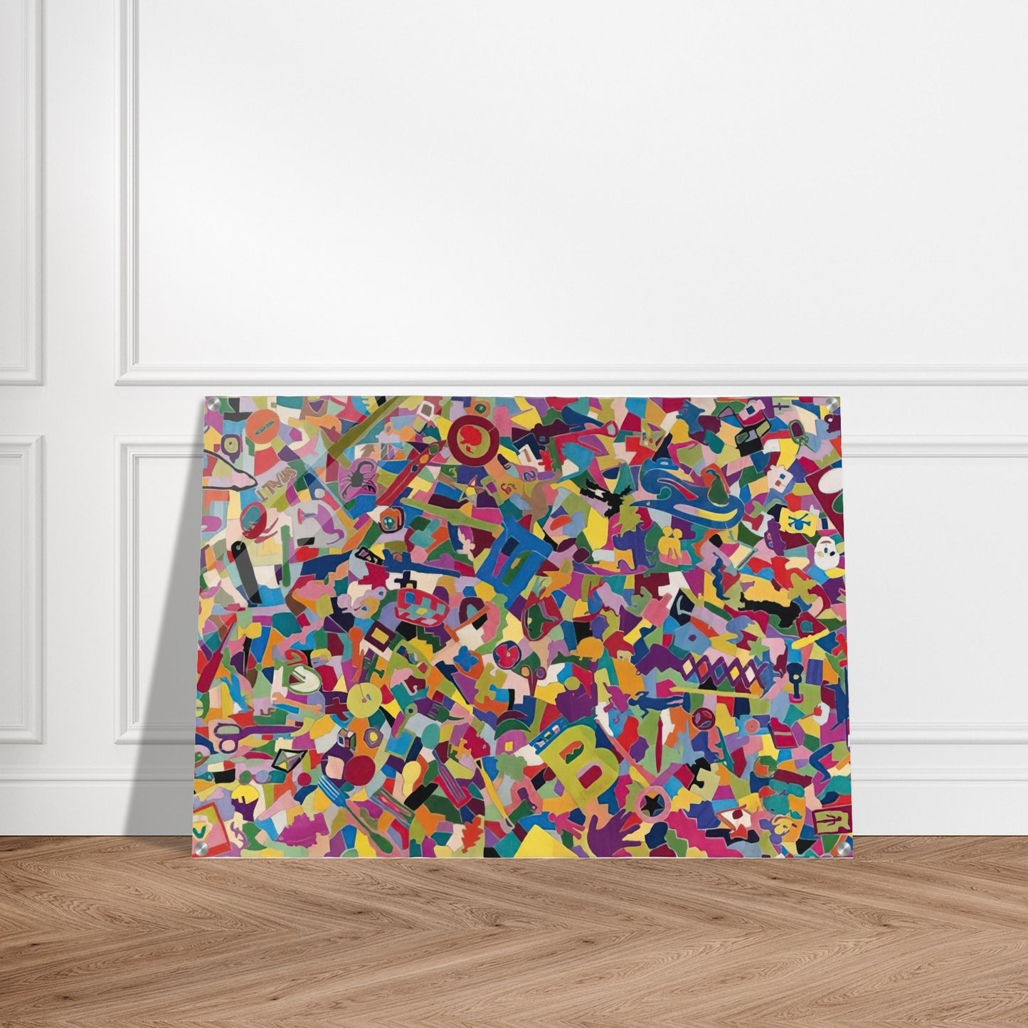 TUTTO 1988 - Alighiero Boetti Acrylic Print - 70x100 cm / 28x40″ inches