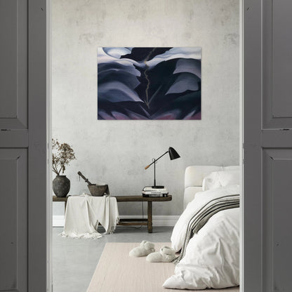 Black Place II - Georgia O'Keeffe Brushed Aluminum Print - 70x100 cm / 28x40 inches | Georgia O'Keeffe Aluminum Print | Georgia O'Keeffe Prints