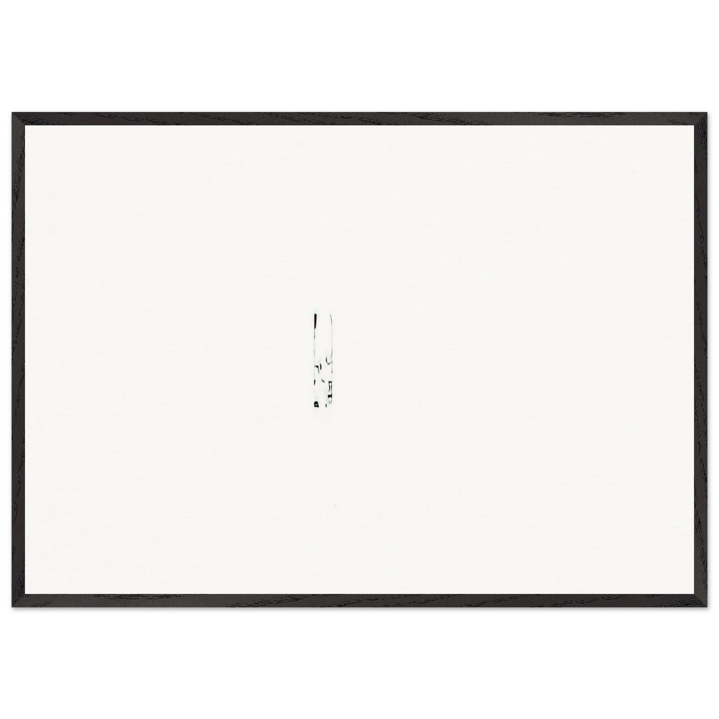 HEAD 1995 - Antoni Tapies 70x100 cm / 28x40 inches Framed Art Print – Black Wooden Frame