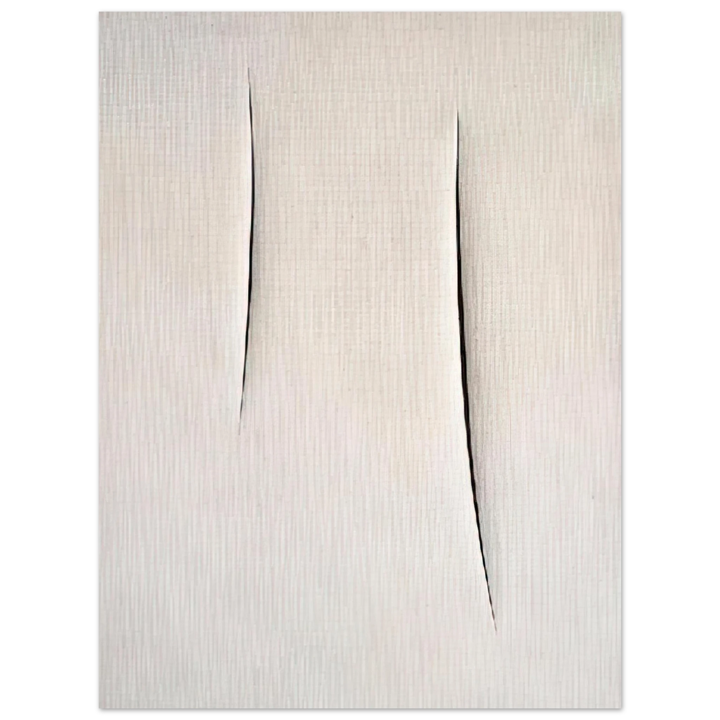 Lucio Fontana - Concept Spatiale - 1959  75x100 cm / 30x40inches Fine Art Poster