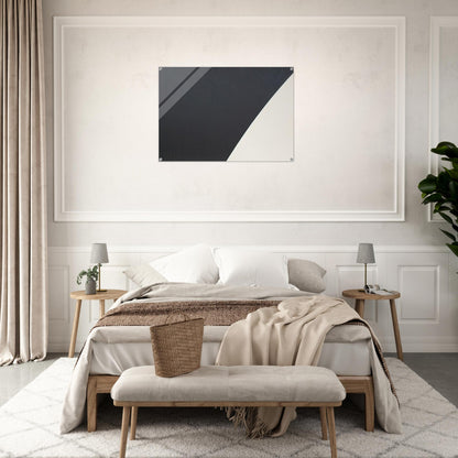 White Curve VII - Ellsworth Kelly Acrylic Print - 70x100 cm / 28x40″ inches