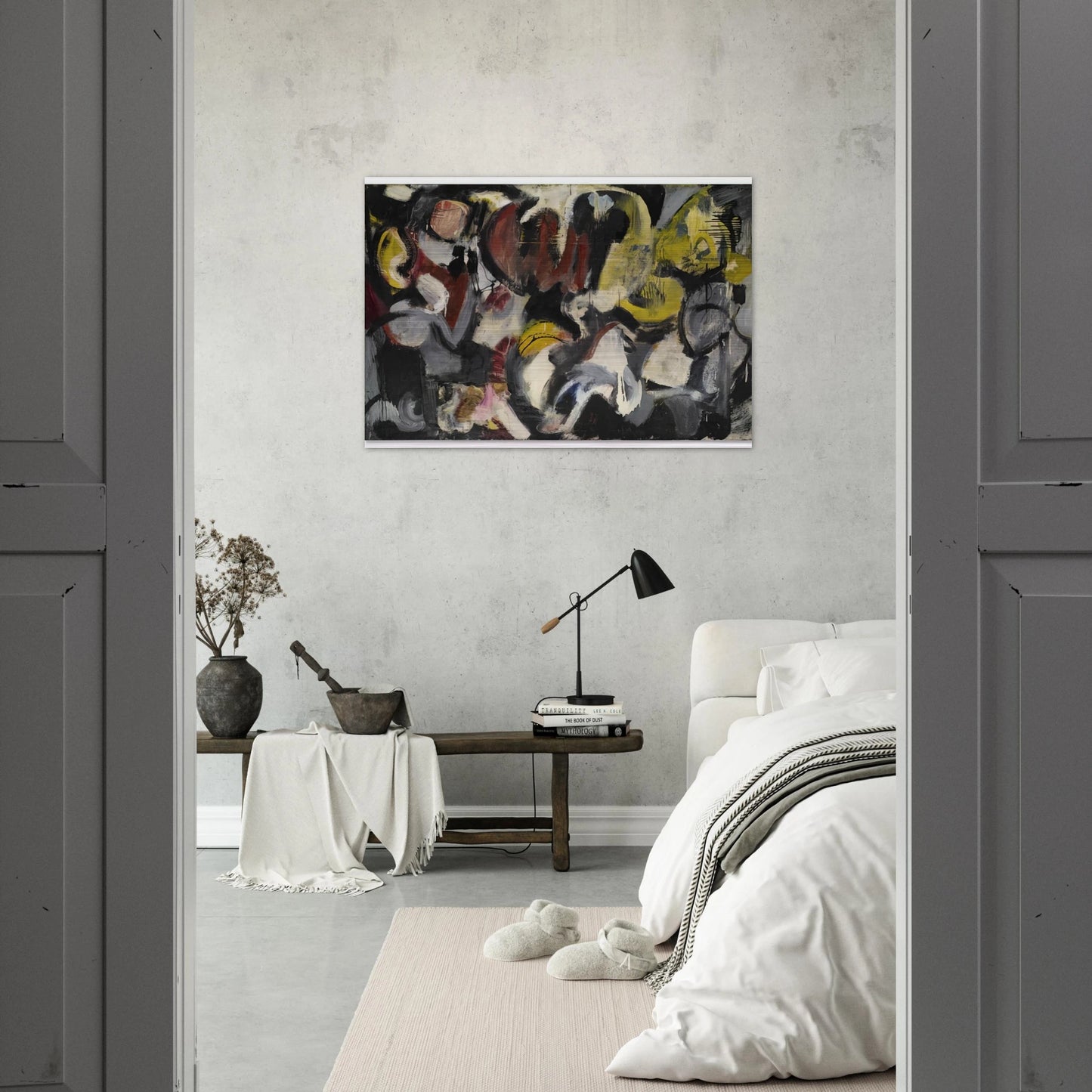Months and Moons - Grace Hartigan Brushed Aluminum Print - 70x100 cm / 28x40 inches | Grace Hartigan Aluminum Print | Grace Hartigan Prints
