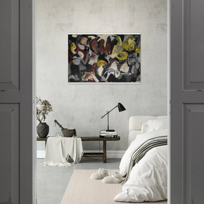 Months and Moons - Grace Hartigan Brushed Aluminum Print - 70x100 cm / 28x40 inches | Grace Hartigan Aluminum Print | Grace Hartigan Prints