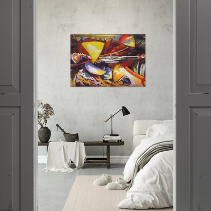 IMPROVISATION 11 1910 - Wassily Kandinsky Brushed Aluminum Print - 70x100 cm / 28x40 inches | Wassily Kandinsky Aluminum Print | Wassily Kandinsky Prints