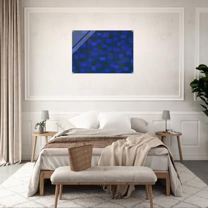 Number 88 Blue - 1950 - Ad Reinhardt Acrylic Print - 70x100 cm / 28x40″ inches