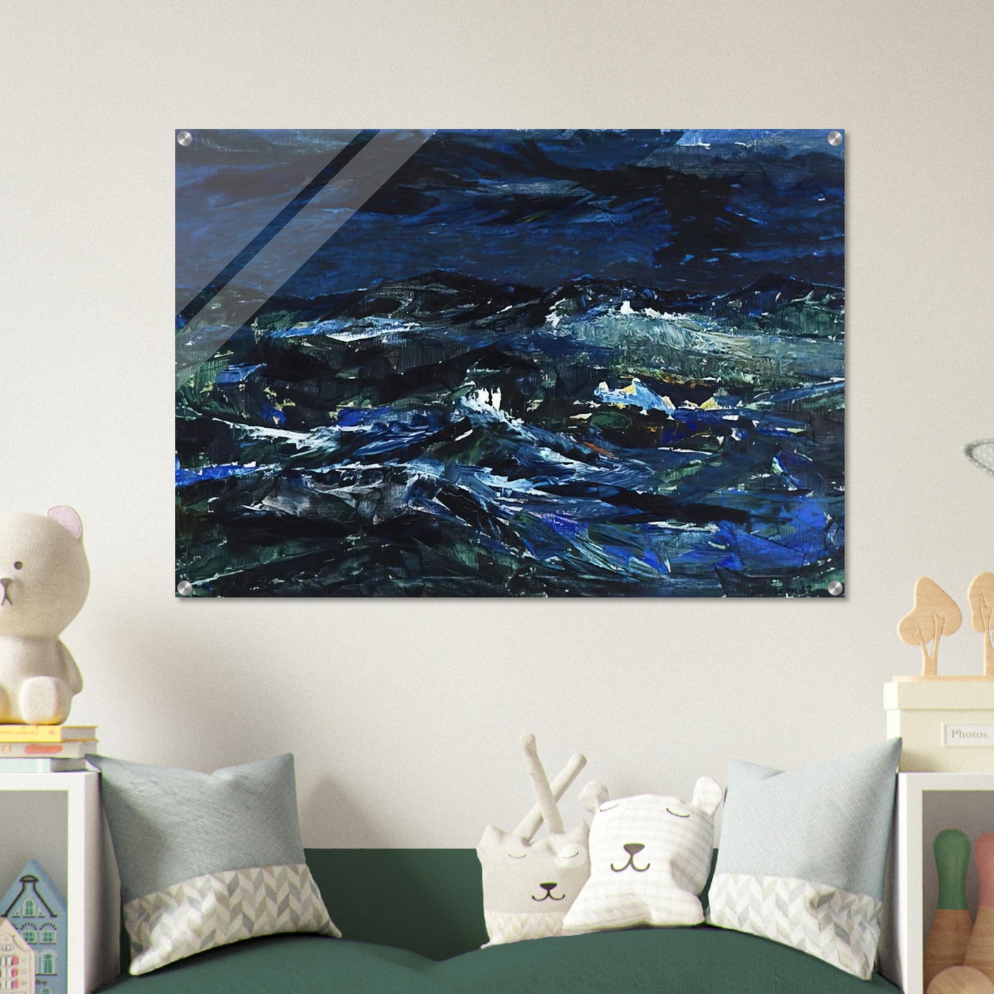 Sea - 1962 - Tove Jansson Acrylic Print - 70x100 cm / 28x40″ inches