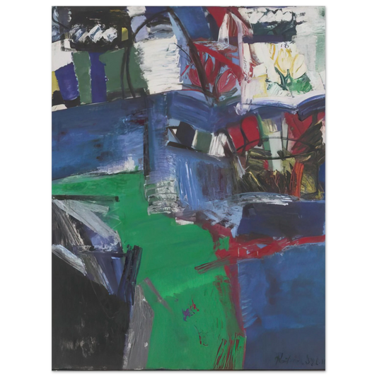 Grace Hartigan - Shinnecock Canal  75x100 cm / 30x40inches Fine Art Poster