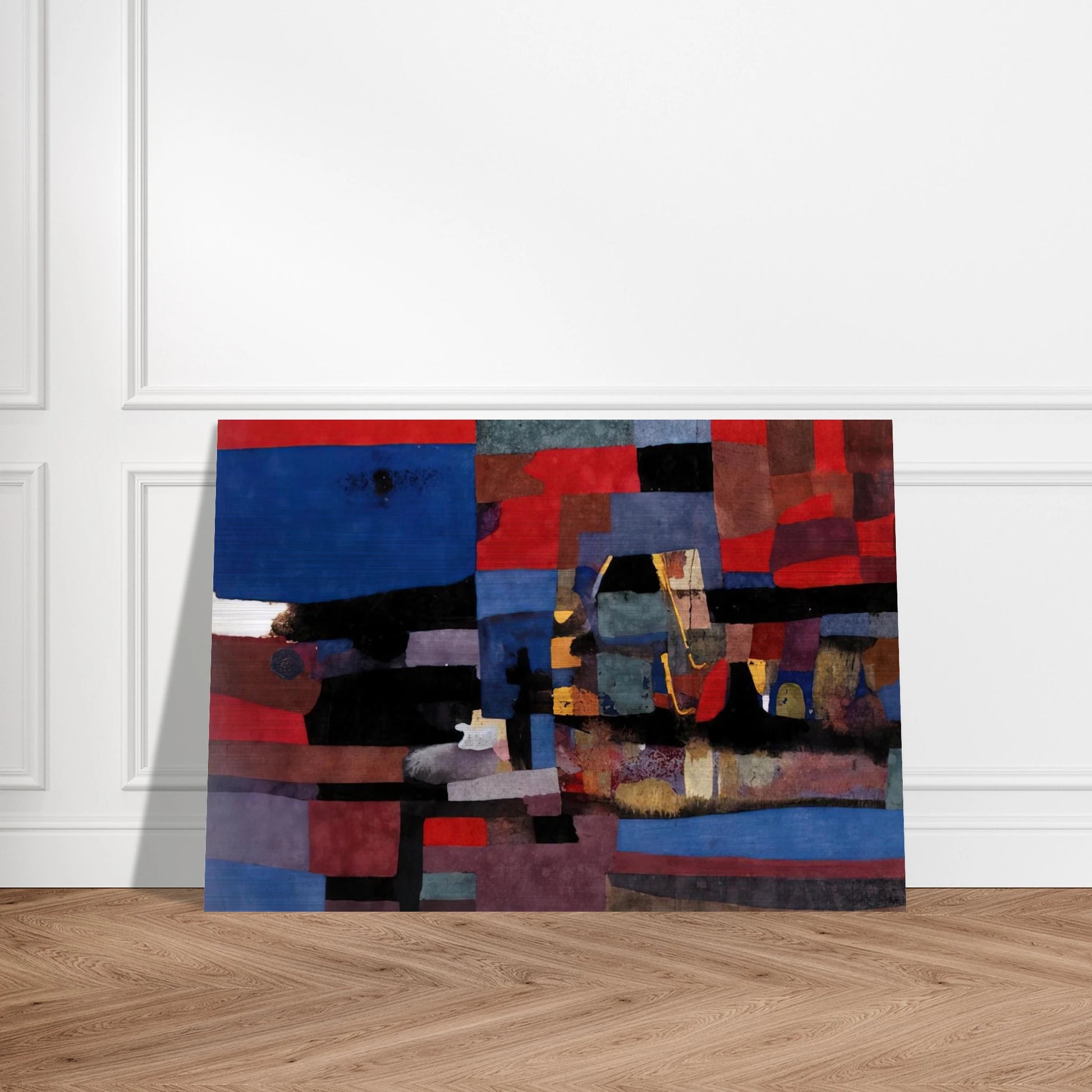 Untitled - 1952 - Alberto Burri Brushed Aluminum Print - 70x100 cm / 28x40 inches | Alberto Burri Aluminum Print | Alberto Burri Prints