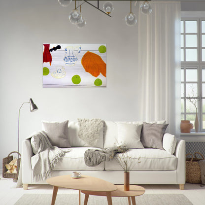 STILL LIFE WITH SEASHELL 1940 - Henri Matisse Brushed Aluminum Print - 70x100 cm / 28x40 inches | Henri Matisse Aluminum Print | Henri Matisse Prints