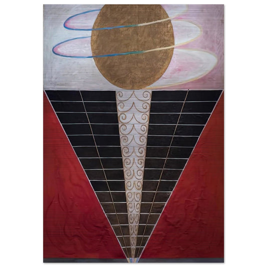 ALTARPIECE NO 2 1915 - Hilma af Klint Brushed Aluminum Print - 70x100 cm / 28x40 inches | Hilma af Klint Aluminum Print | Hilma af Klint Prints