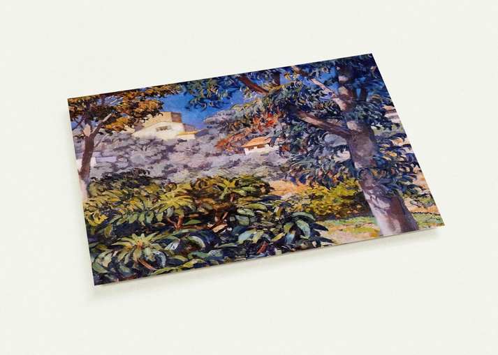 NOON LANDSCAPE By Theo van Rysselberghe Pack of 10 Post Cards | Theo van Rysselberghe Post Cards | A6 (10.5 x 14.8 cm) - 4.1 x 5.8 inches