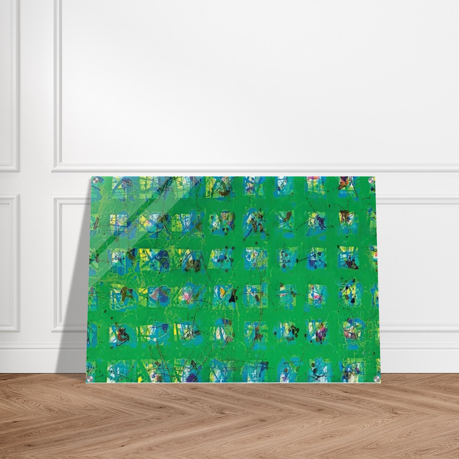 La Primavera - Sam Francis Acrylic Print - 70x100 cm / 28x40″ inches