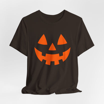 T-Shirt Vintage Visage de Citrouille Jack o'Lantern