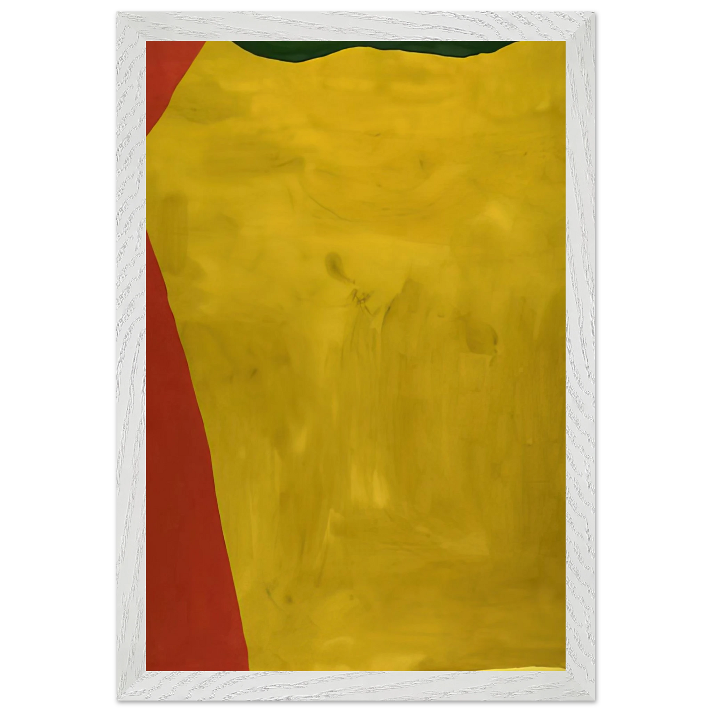 Helen Frankenthaler - Blessing of the Fleet - 1969 Wall art - A2 (42 x 59.4  cm) - Premium Wooden Framed Poster With Fine Art Paper-canvas - Wood frame