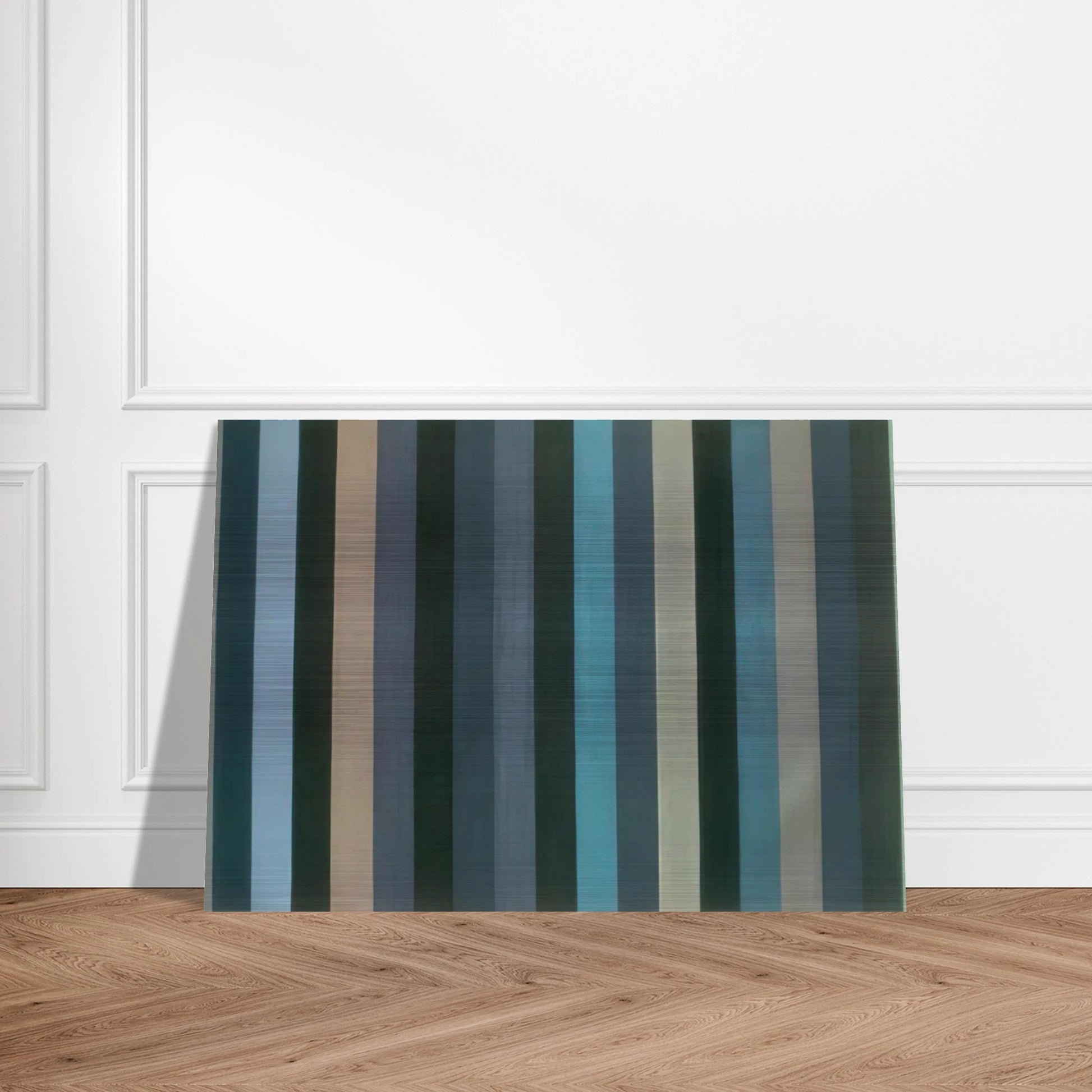 Moroccan Midnight - 1984 - Gene Davis Brushed Aluminum Print - 70x100 cm / 28x40 inches | Gene Davis Aluminum Print | Gene Davis Prints