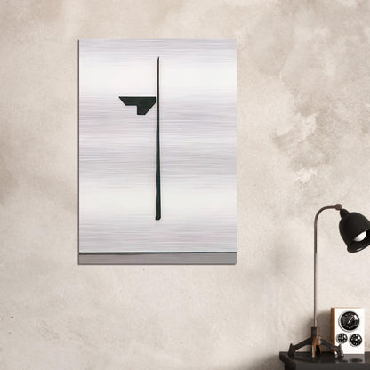 Butterfly II - 1969 - Blinky Palermo Brushed Aluminum Print - 70x100 cm / 28x40 inches | Blinky Palermo Aluminum Print | Blinky Palermo Prints