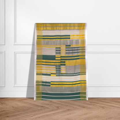 WALL HANGING 1925 - Anni Albers Brushed Aluminum Print - 70x100 cm / 28x40 inches | Anni Albers Aluminum Print | Anni Albers Prints