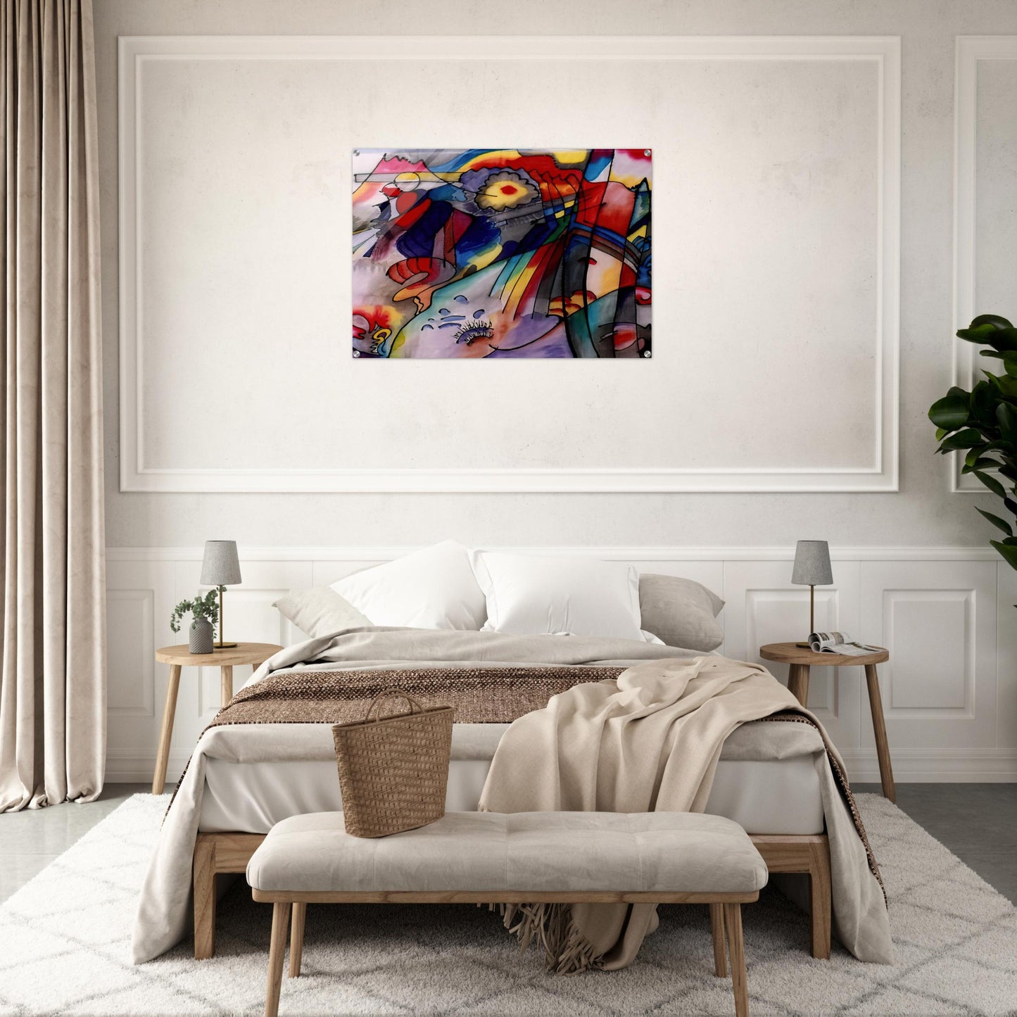 NOT_DETECTED_189363 - Wassily Kandinsky Acrylic Print - 70x100 cm / 28x40″ inches | Wassily Kandinsky Wall Art | Wassily Kandinsky Prints