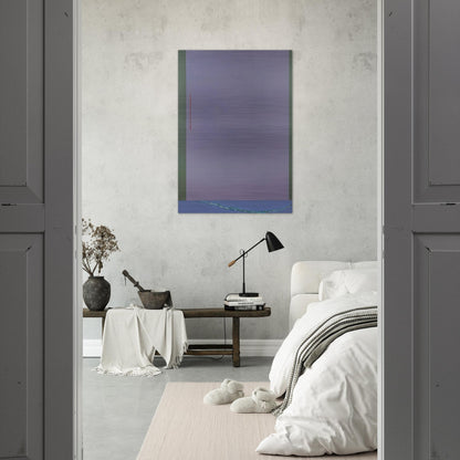 Infinity Field, Nemea Series #4 - 1973 - Theodoros Stamos Brushed Aluminum Print - 70x100 cm / 28x40 inches | Theodoros Stamos Aluminum Print | Theodoros Stamos Prints
