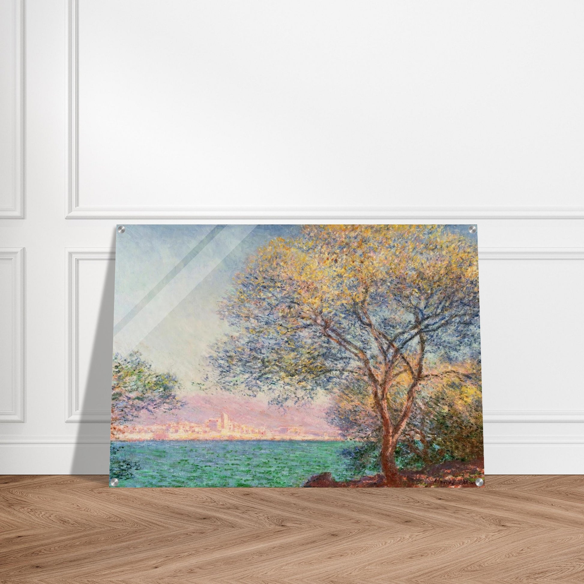 Antibes in the Morning - claude monet Acrylic Print - 70x100 cm / 28x40″ inches
