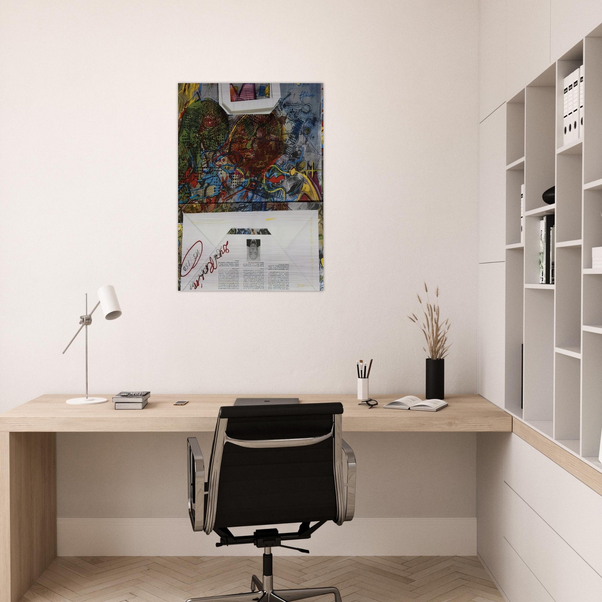 Untitled Migros - 1988 - Dieter Roth Brushed Aluminum Print - 70x100 cm / 28x40 inches | Dieter Roth Aluminum Print | Dieter Roth Prints
