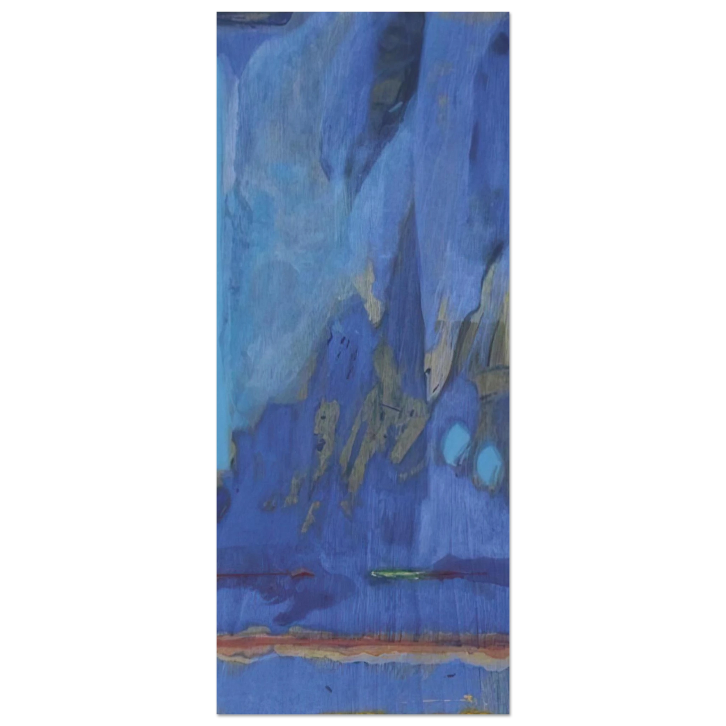 Helen Frankenthaler - Tales of Genji III - 1998 Wall art - 25x60 cm / 10x24 inches - Fine Art Poster-canvas - -