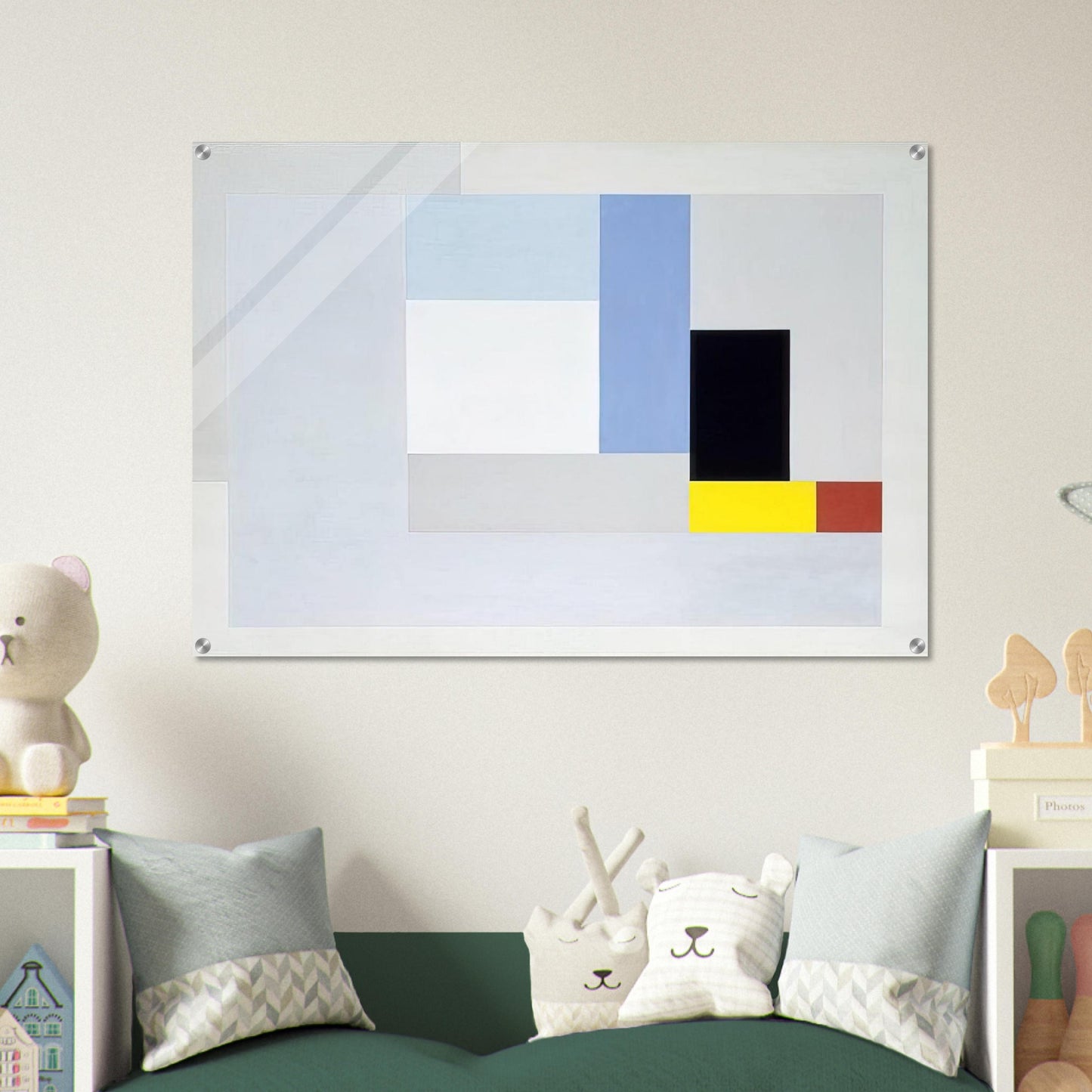 June 1937 painting - 1937 - Ben Nicholson Acrylic Print - 70x100 cm / 28x40″ inches