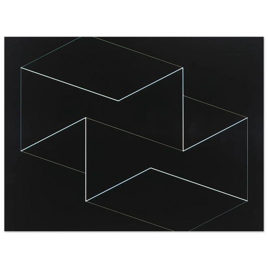 Josef Albers - F M E 5 1962  75x100 cm / 30x40inches Fine Art Poster