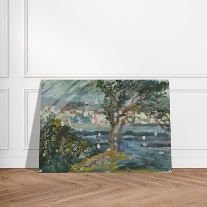 LANDSCAPE CADAQUES 1920 - Salvador Dali Acrylic Print - 70x100 cm / 28x40″ inches