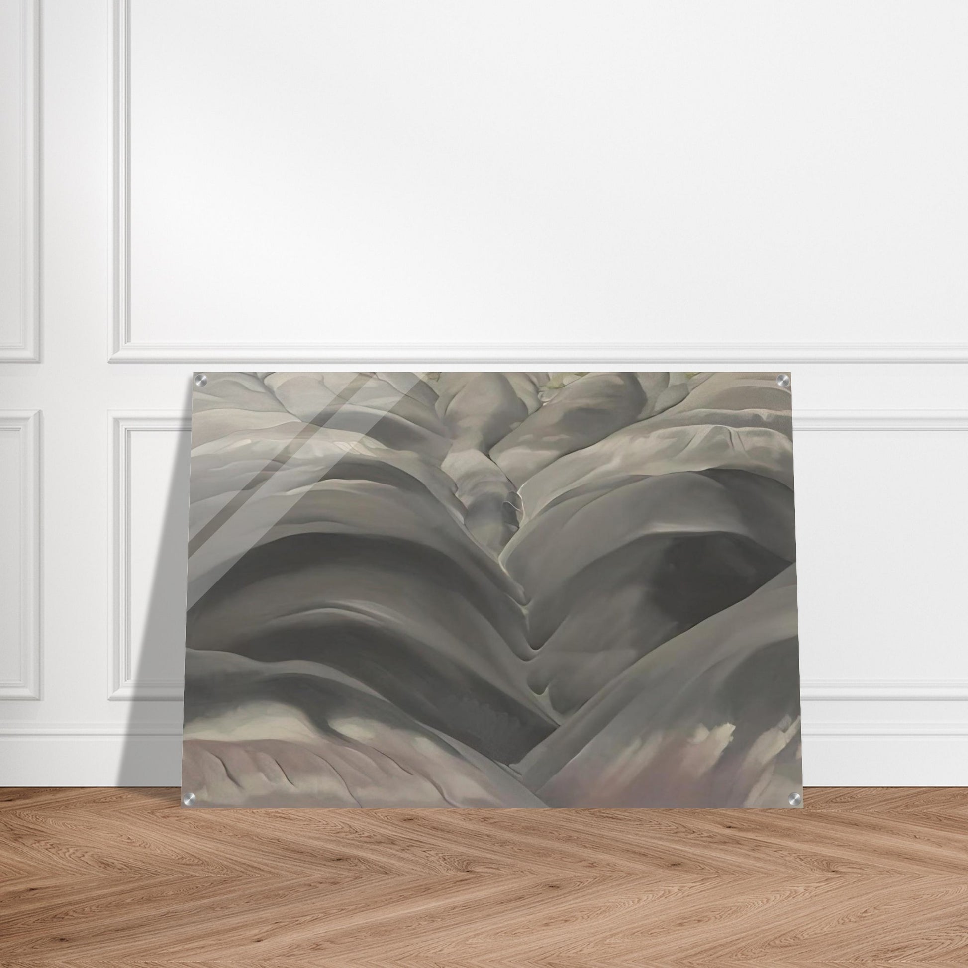 Black Place I - Georgia O'Keeffe Acrylic Print - 70x100 cm / 28x40″ inches