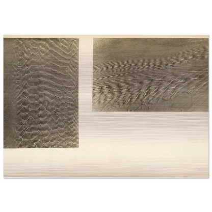 BRACKISH WATER BIARRITZ VIII 1929 - Josef Albers Brushed Aluminum Print - 70x100 cm / 28x40 inches | Josef Albers Aluminum Print | Josef Albers Prints