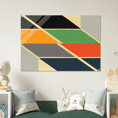 Big Bang Series - 1966 - Larry Zox Acrylic Print - 70x100 cm / 28x40″ inches