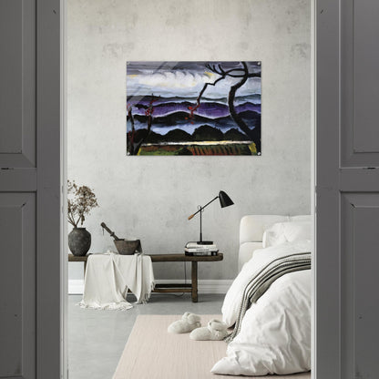 HILLS - Man Ray Acrylic Print - 70x100 cm / 28x40″ inches