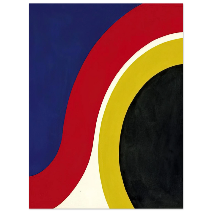 Thomas Downing - Red Span - 1964  75x100 cm / 30x40inches Fine Art Poster