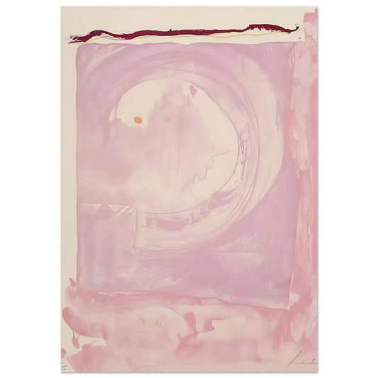 Helen Frankenthaler - Reflections IX - 1995 Wall art - 13x18 cm / 5x7 inches - Fine Art Poster - -