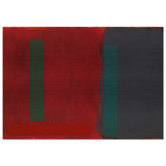 Paris Green - 1990 - Doug Ohlson Brushed Aluminum Print - 70x100 cm / 28x40 inches | Doug Ohlson Aluminum Print | Doug Ohlson Prints