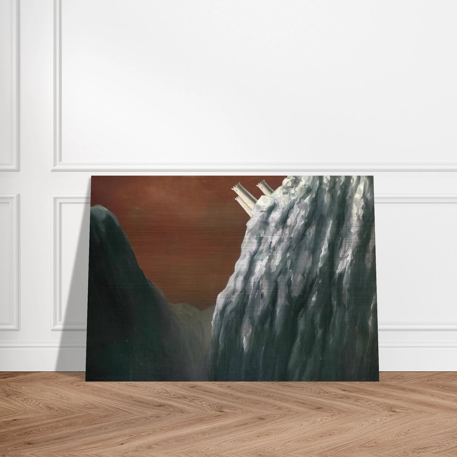 NOT_DETECTED_211402 - Rene Magritte Brushed Aluminum Print - 70x100 cm / 28x40 inches | Rene Magritte Aluminum Print | Rene Magritte Prints